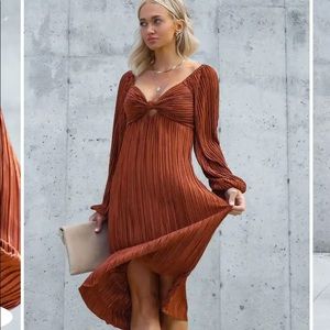 Cut out midi dress